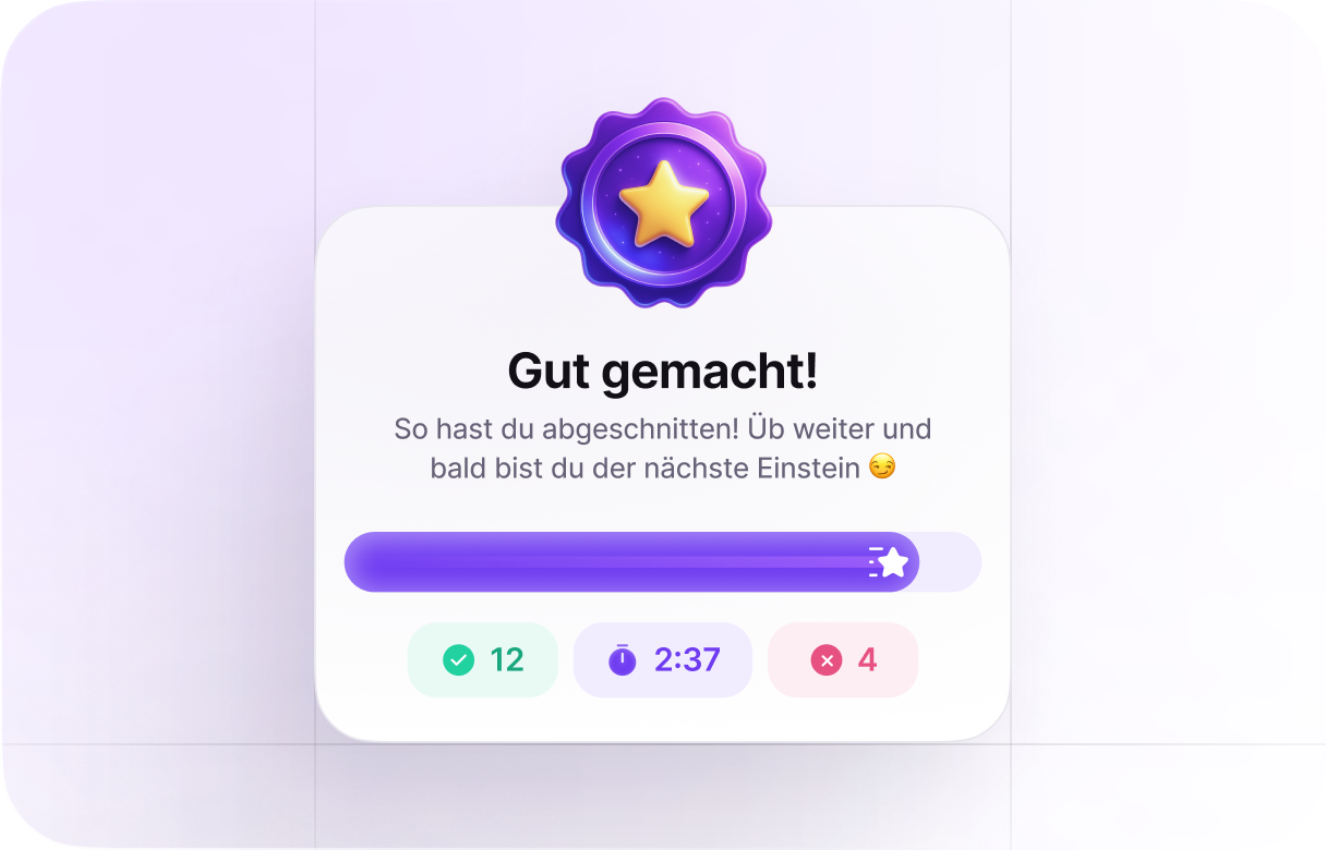 Sofortige Auswertung